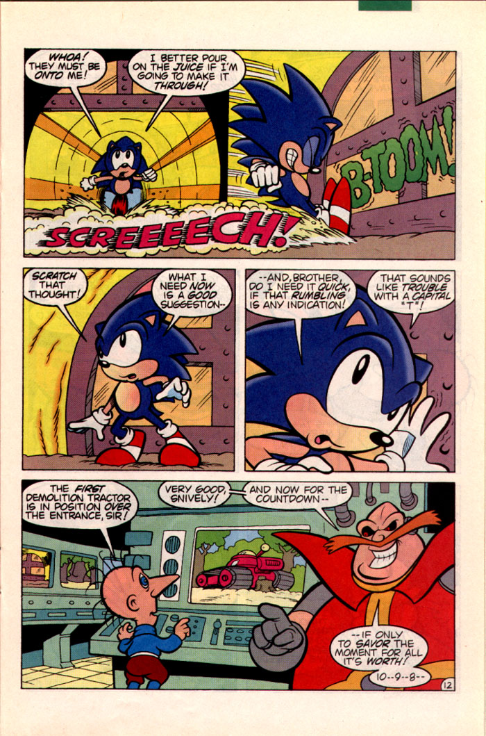 Sonic - Archie Adventure Series October 1995 Page 12